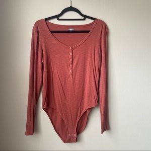 Aerie Button-down Bodysuit